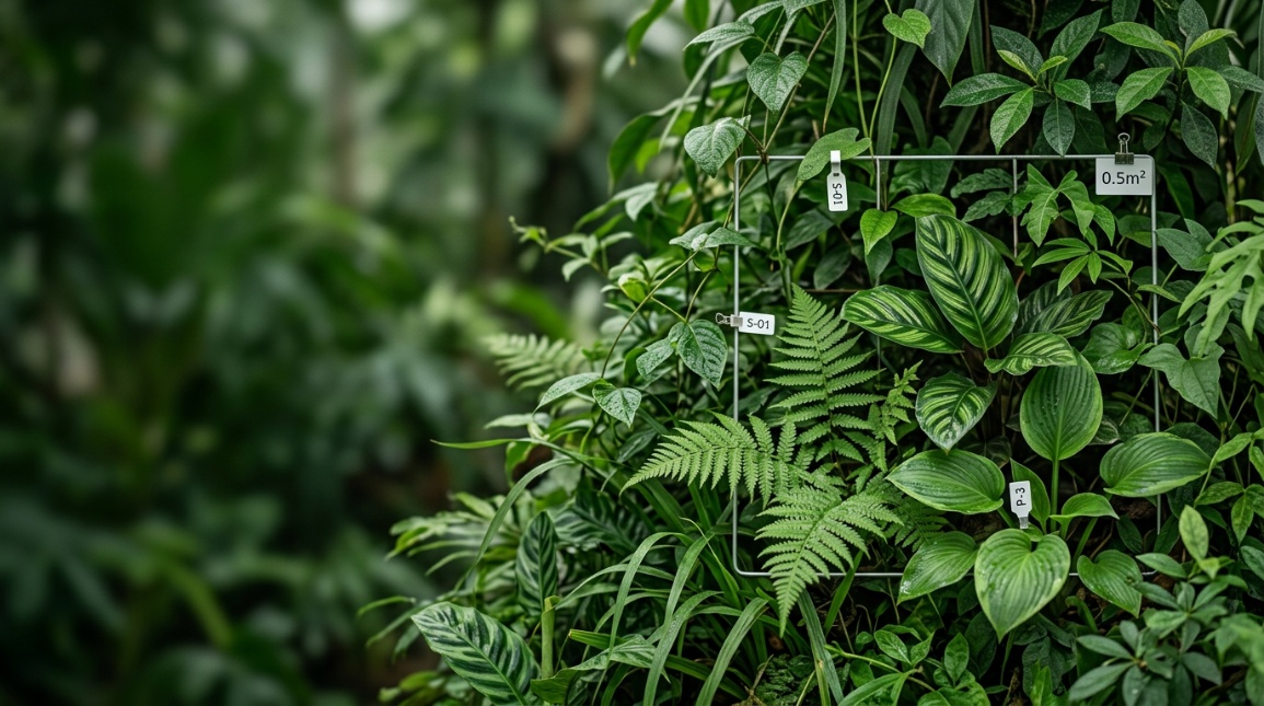 Árvores em floresta nativa — fitossociologia e análise de vegetação